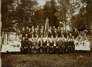 Gesangverein Marktleuthen, 50jhriges Jubilum im Jahr 1906